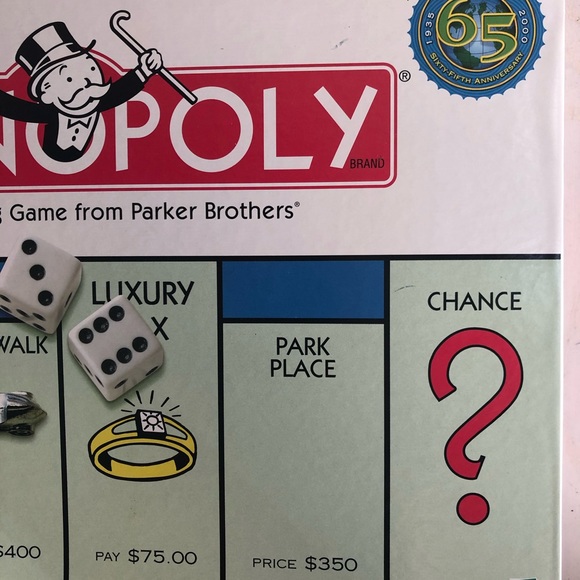 65th ANNIVERSARY MONOPOLY GAME Collectible